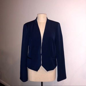 NWT Daniel Rainn Navy Blue Star Lined Blazer